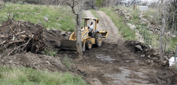 Flooding in Monument Fire burn area